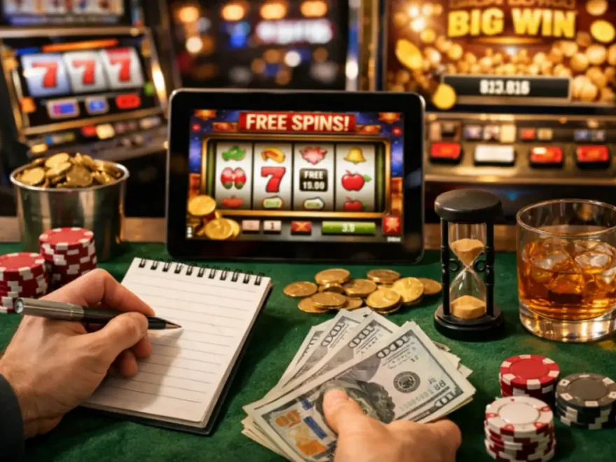 Estratégia para jogar slots com jackpot progressivo